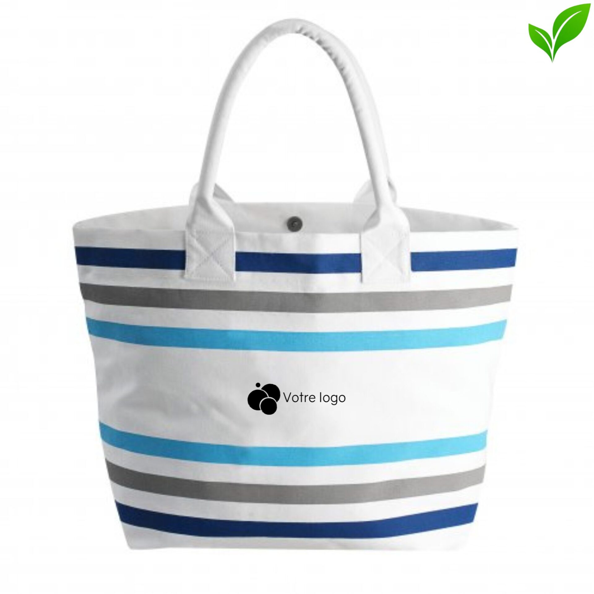 Sac de plage en coton bio 340 g/m² W1415