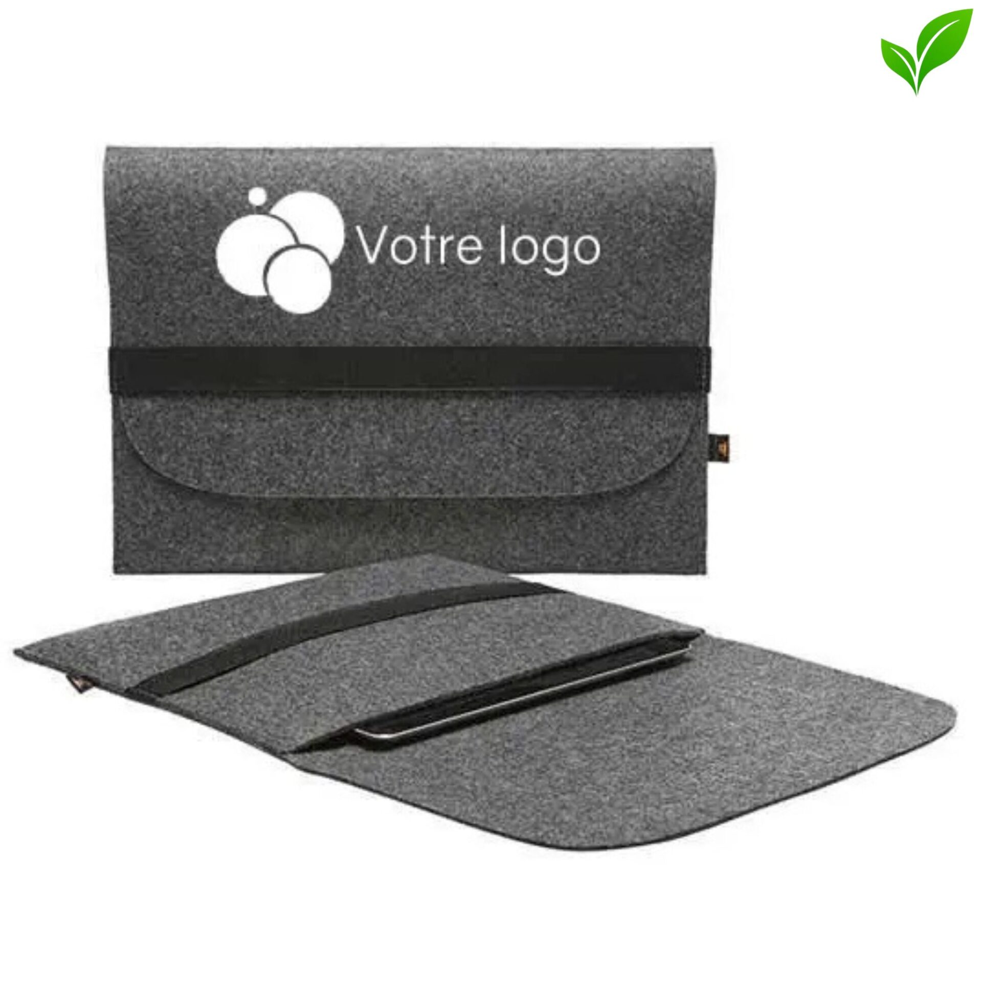 Pochette de voyage feutre RPET A4 Y9117