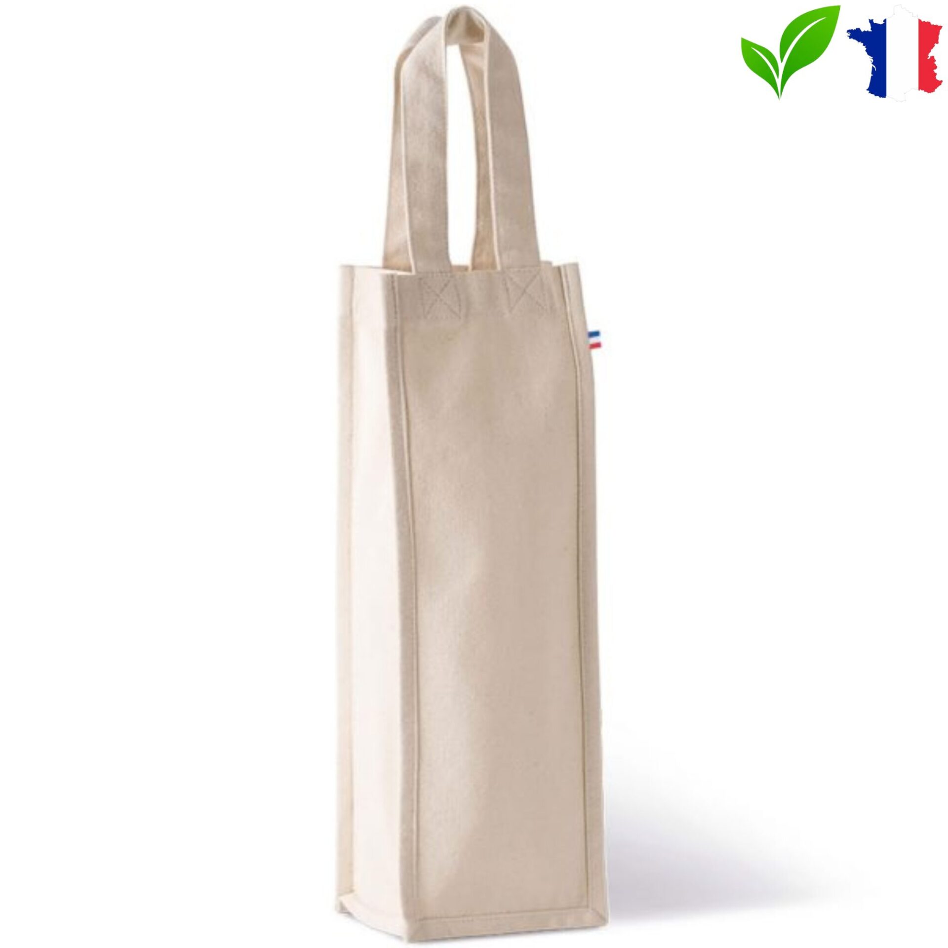 Sac porte bouteille bio 250 gr/m² DA005