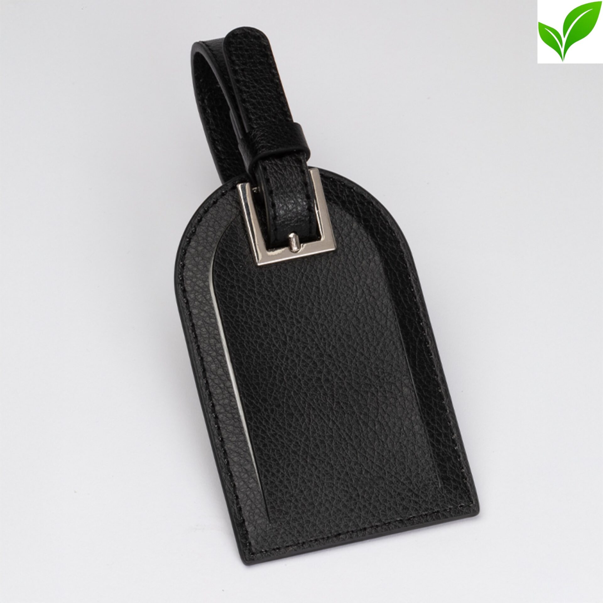 Étiquette à bagage en cuir recyclé XO1039