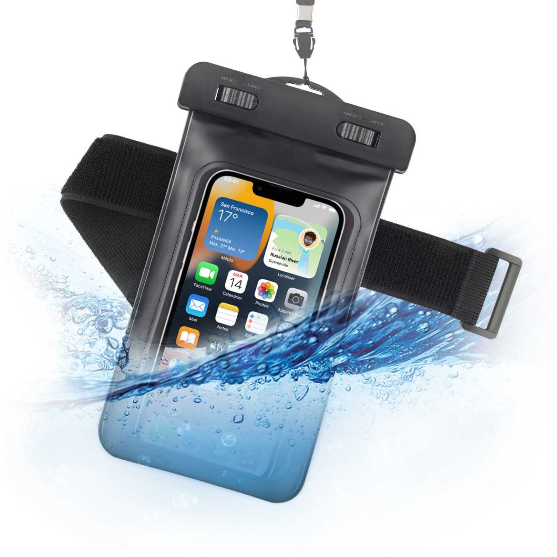Étui imperméable waterproof universel KA-12