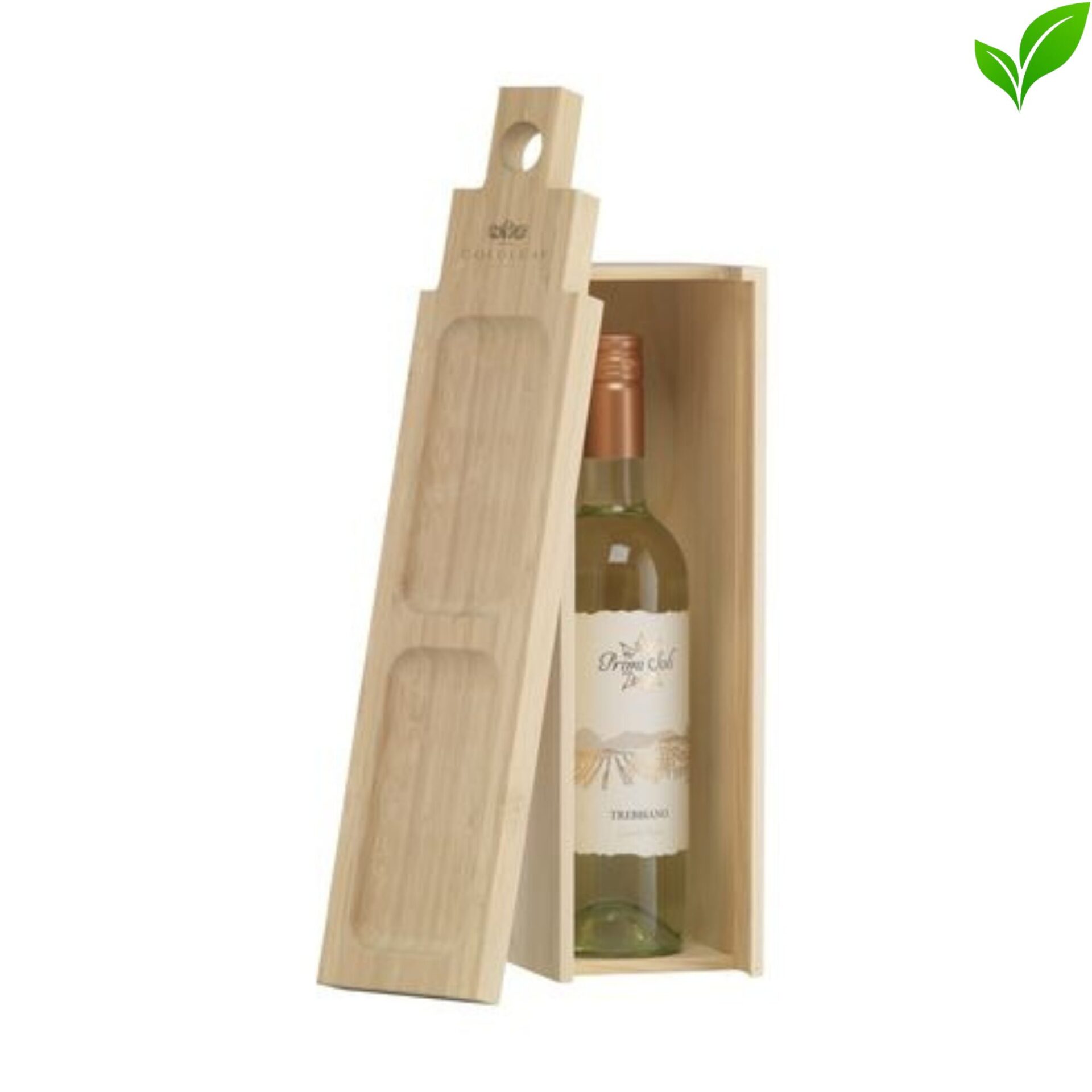 Étui bouteille et planche apéritive L013