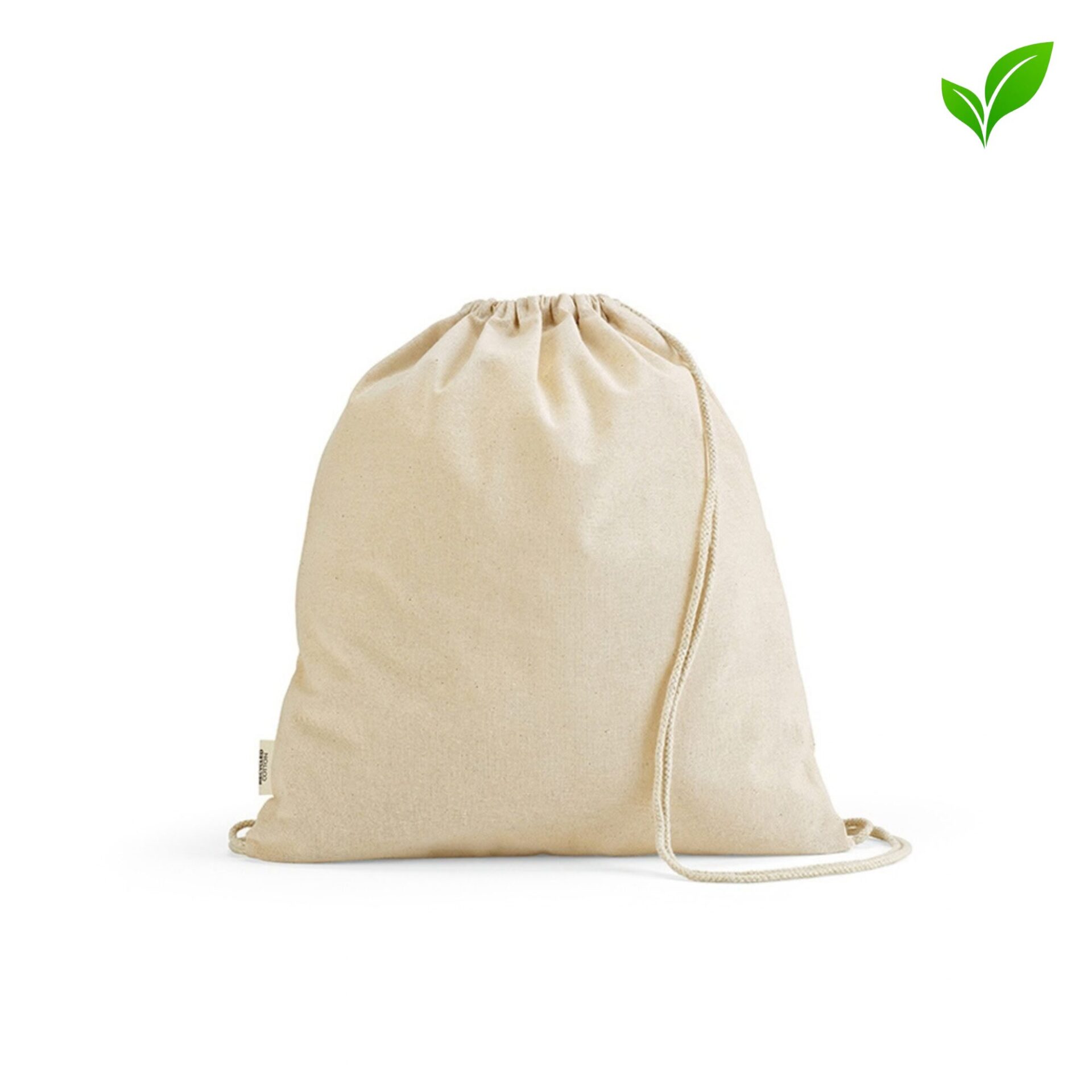Sac à cordon en Coton Recyclé - A1008