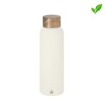 gourde acier bouchon acacia