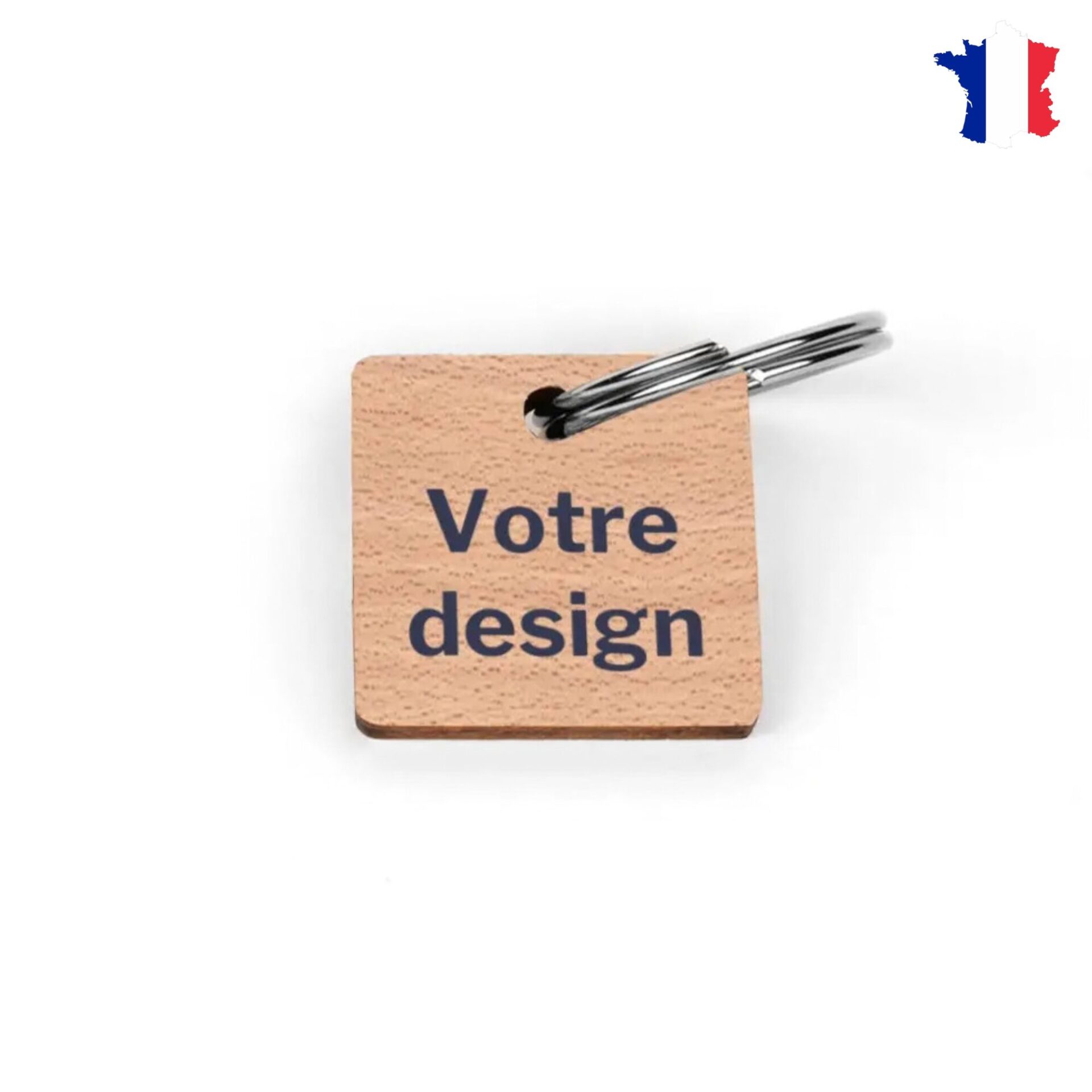 Porte clé bois - GC02