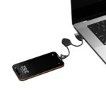 cable octomini branché pc